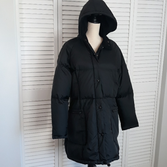 Mulberry Street Jackets & Blazers - Mulberry Street Down Hooded Puffer Jacket Sz L